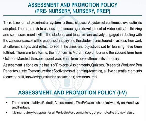 Assessment Policy